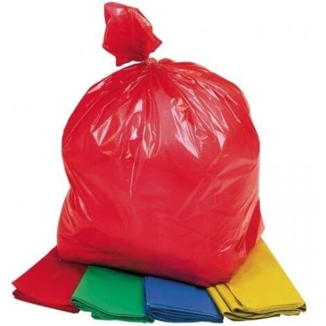 20 x White Coloured Refuse Bags 18x29x39"