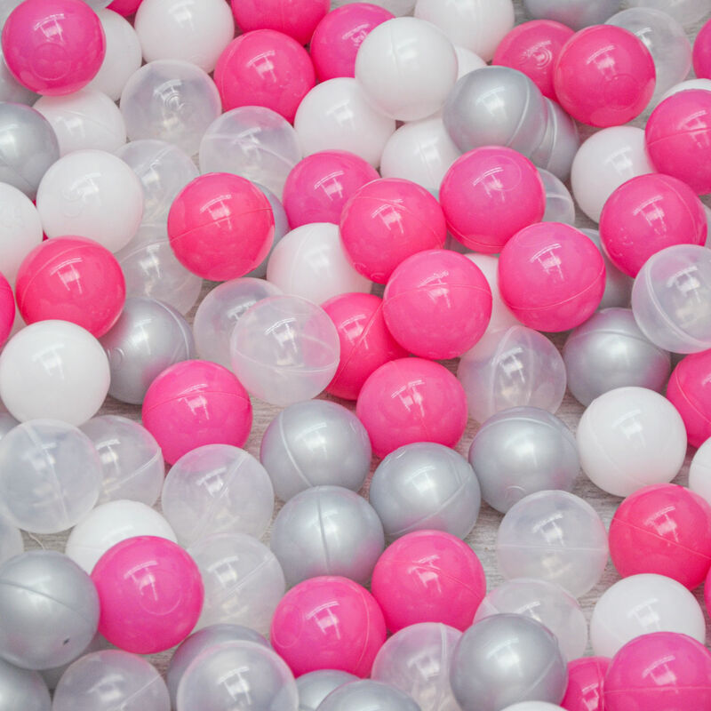 200 Balles Piscine a Balles - 5,5cm Boules pour Piscine à Boules - Bébé Enfant - bunt