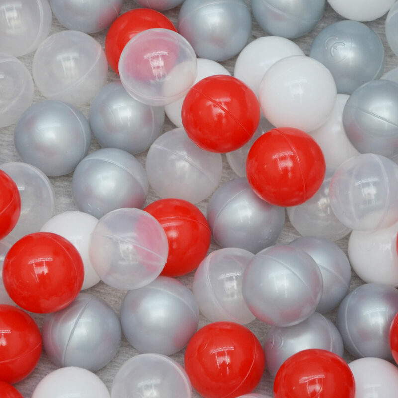 Littletom - 200 Balles Piscine a Balles - 5,5cm Boules pour Piscine à Boules - Bébé Enfant - bunt
