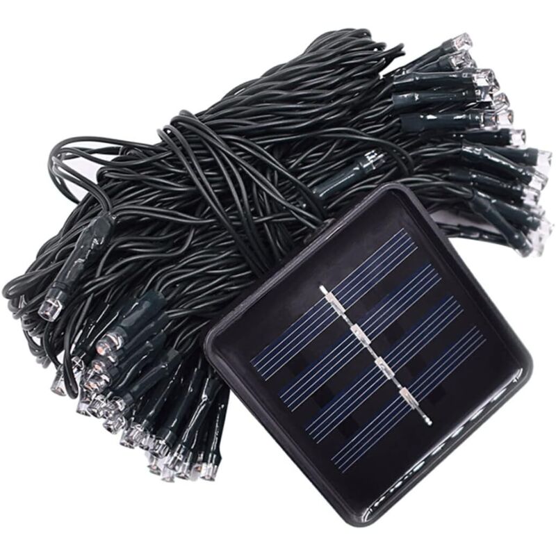 200 Chaîne En Plein Air Jeu De Lumières Coloré Jeu De Lumières Jeu De Lumières Solaire Jeu De Lumières Lampadaire Style Classique Décorer Ce LED Jeu