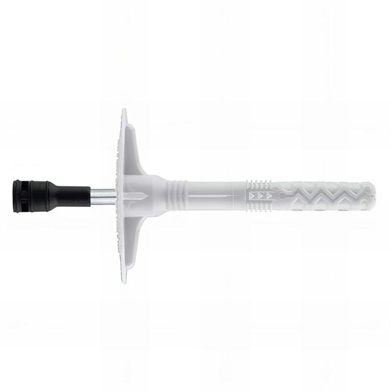 Index - 200 chevilles de fixation de panneaux isolants 10 x 90 mm (d. 10 mm) avec clou métallique