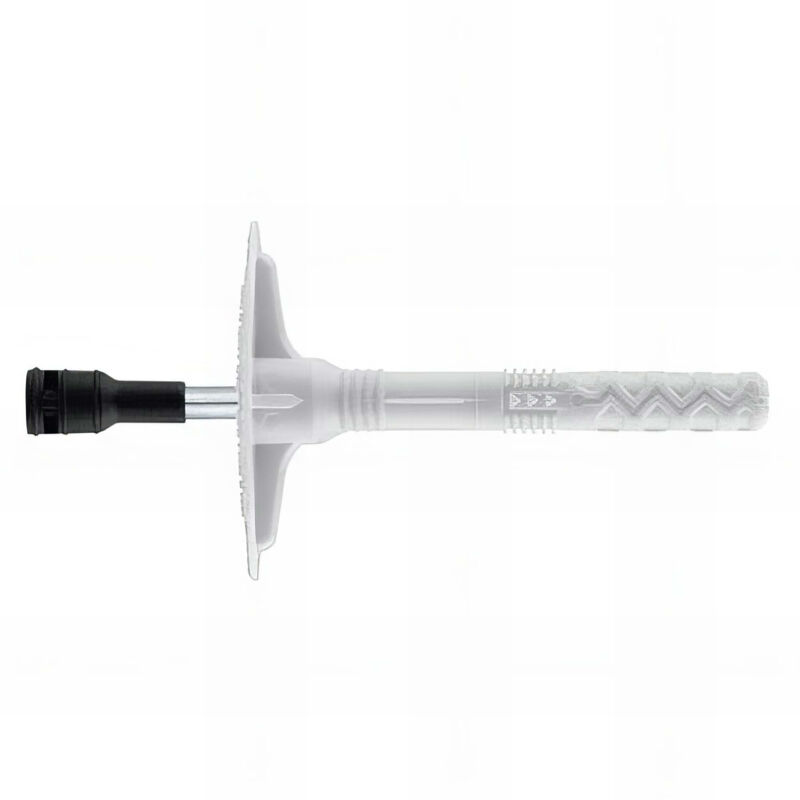 200 chevilles de fixation de panneaux isolants 10 x 180 mm (d. 10 mm) avec clou métallique