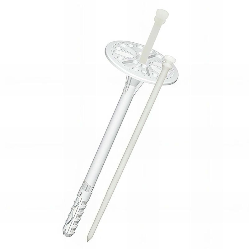 200 chevilles isolation ki 140 multimatériaux à expansion courte d. 10 x Lt. 140 mm Fixtout