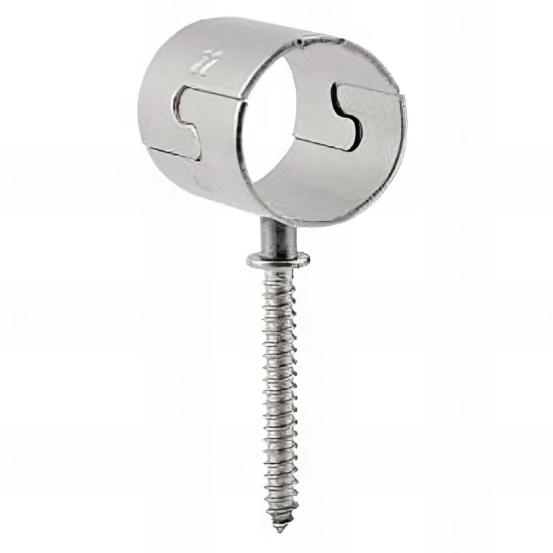 100 colliers simples M5 Inox A2 d. 15 mm