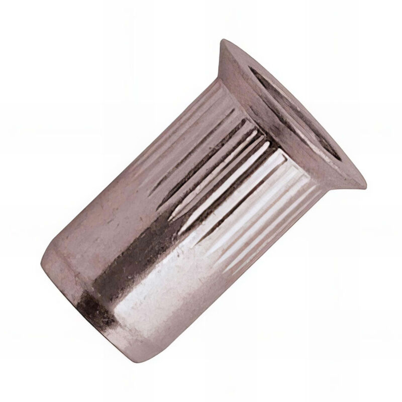 200 écrous à sertir crantés inox A2 tf, d. M5 x 13.5 mm - ENK0540 Scell-it