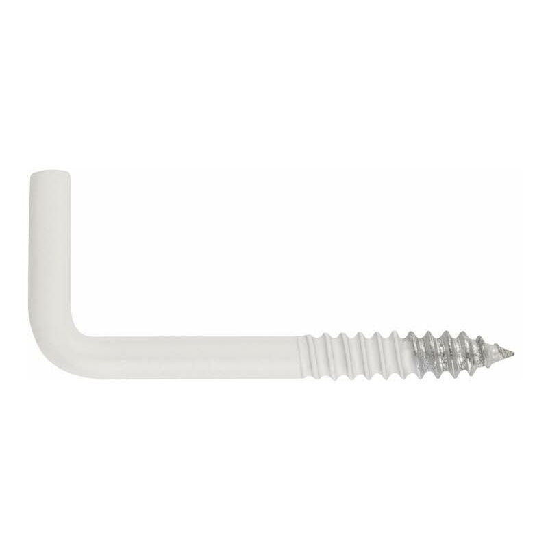 Index - Gond à visser fileté laqué - Zingué Blanc 17 x 40 (3,5 x 29 x 13) - Boite de 300