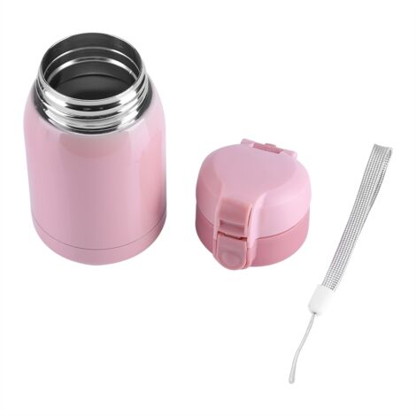 200-ml-Edelstahl-Isolierbecher, doppelwandige Wasserflasche fürs Büro