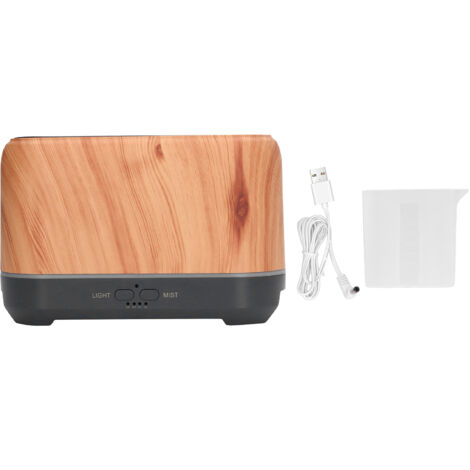 200-ml-Flammen-Diffusor mit Lampe und USB-Anschluss – Aromatherapie-Luftbefeuchter für Zuhause und Büro
