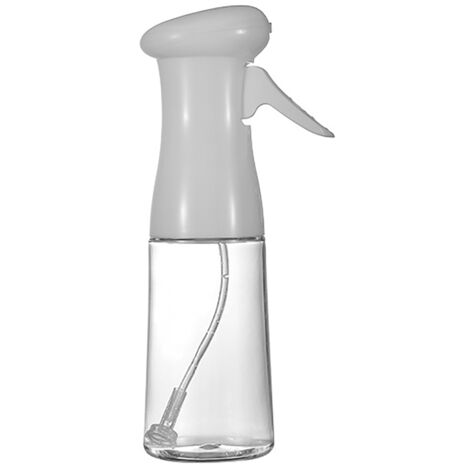 200-ml-Ölsprüher, Sprühflasche zum Grillen und für Salate, weißer Kunststoff (PP/PET) – Verpackung inklusive