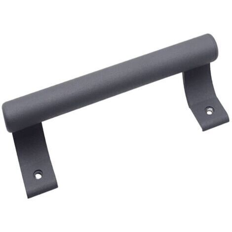 200 mm Aluminiumlegierung, Griff für Schiebetür für Balkon, Griff für Glastür, Griff für Badezimmerschrank, Griff für Lagertür, Türgriff, moderner Metallgriff (Grau)