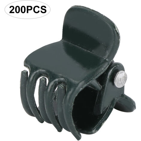 200 Orchideenclips, 1,1 cm lange Blumenstielclips, Gartenstütze