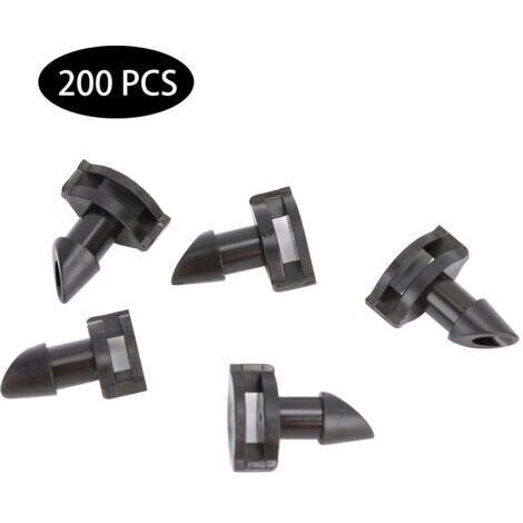 200 Pcs 360 Degrés Pulvérisateur Irrigation Goutte À Goutte Atomisation Réfractive Buse Pulvérisateur pour Jardin
