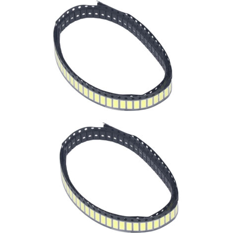 200 PCS LED SMD 6V Blanc Froid 6000‑6500K, Perles Lumineuses pour Rétroéclairage Écran TV LCD