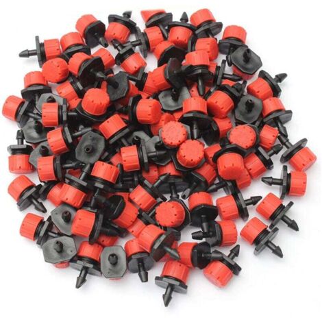 200 PCS Tropfer Bewässerung Tropftropfer, Sprinklerdüsen Emitter Garten, Automatische Tropfbewässerung