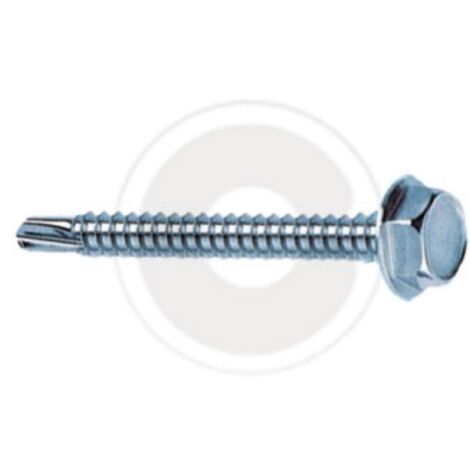 200 pcs vis autoperceuses vis drillex TEC avec collerette K 8 mm 4.8x32