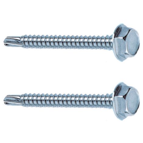 200 pcs vis autoperceuses vis drillex TEC avec collier K 8 mm 5,5x38
