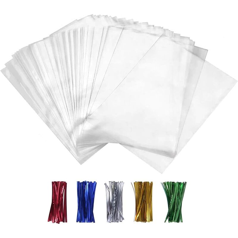 200 pezzi sacchetto di cellophane sacchetto di