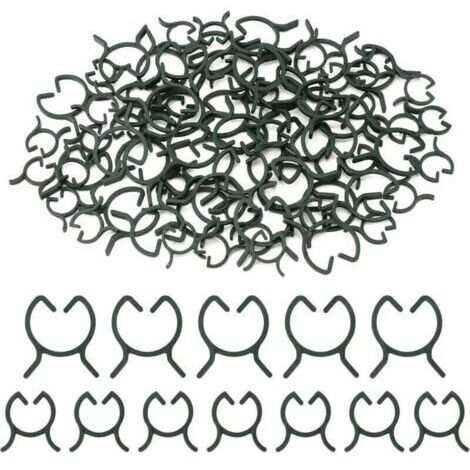 200 Pièces Clips de Support pour Plantes,Attache pour Tomates,Attache pour Plantes Grimpantes,Clips de Fixation Plantes Exterieur,Clips de Jardin,pour Fruit,Légume,Tomates