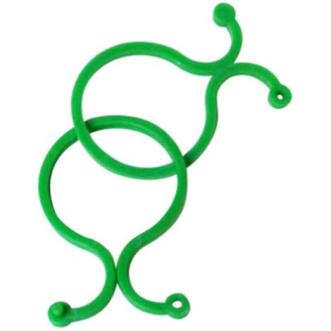 200 Pièces Clips- Grande de Jardin Support pour Plantes Twisty Anneaux pour Plantes Grimpantes Attache Plante Pinces Tomate en Plastique