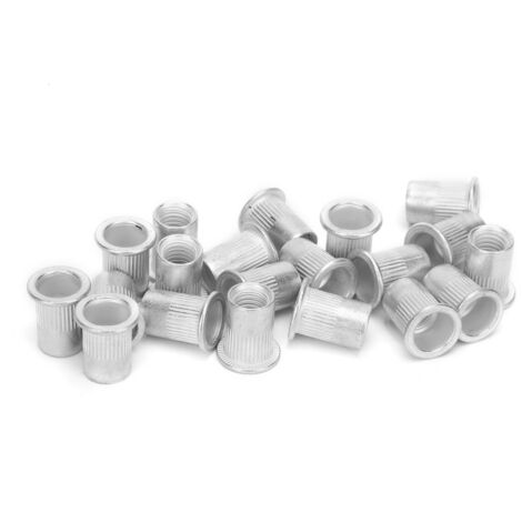 200 pièces d'inserts filetés en aluminium pour rivets M8, kit de réparation professionnel