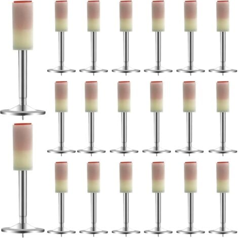 TREETALK 200 Pièces Pistolet à Clou Béton Manuel, Mini Pistolet à Clous, Round Nails for Steel Cloueur Beton, 7.3 mm - L'outil Parfait pour Tous Vos Projets de Fixation