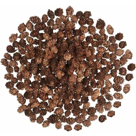 200 Pièces Pommes De Pin De Noël, Mini Pommes De Pin Naturelles Pommes De Pin De Thanksgiving Pommes De Pin De Noël Ornements pour La Maison Bricolage Artisanat Arbre De Noël Automne Hiver Décoration