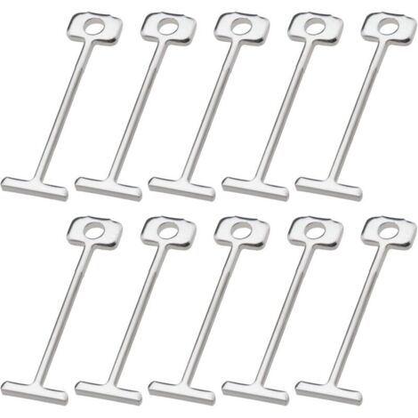 200 Pièces Tiges Nivellement Carrelage 1,5 mm pour Sols et Murs Acier Remplaçable