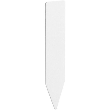 200 pz Etichetta Nome Pianta in plastica Etichetta Fiore Etichetta Nome Seme Etichette Palo Etichette per Piantina Vivaio per Giardino Erbe in Vaso Fiori Verdure (Bianco)