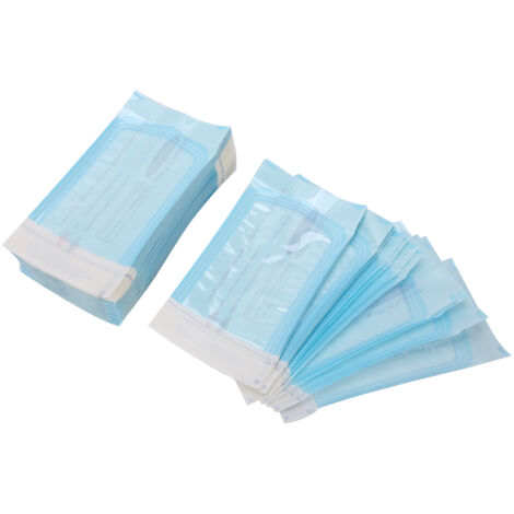 200 selbstklebende Schutzhüllen für zahnärztliche Instrumente, 200er-Packung (83 x 160 mm) – Sterile Aufbewahrung