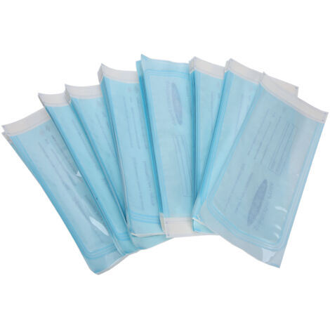 200 sterile, selbstklebende Beutel für zahnärztlichen Bedarf, 135 x 290 mm, Einwegverpackung