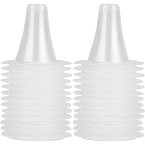 200 Stück Spitzen für Braun-Ohrthermometer, Kappenabdeckungen, Ersatzsondenfilter, Schutzlinsen, Füllabdeckung für verschiedene Arten von digitalen Thermometern