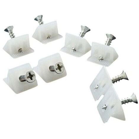 200 tornillos de refuerzo blancos para soporte de reparación de cajón, marco de reparación para el sello en la parte inferior del cajón