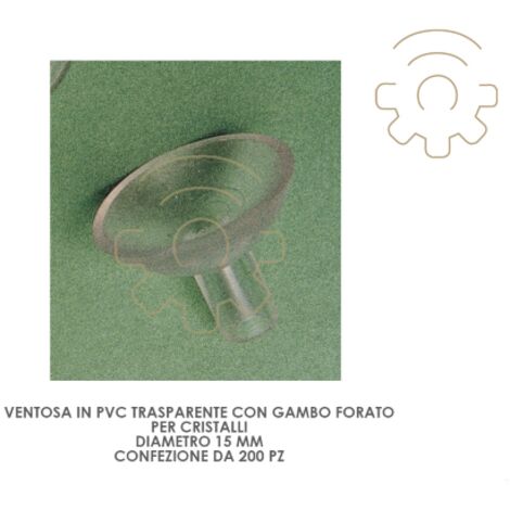 200 ventouses transparentes avec sphA re 15 mm pour les cristaux