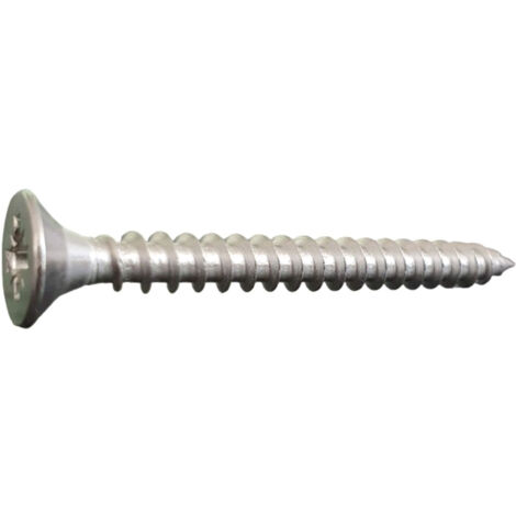 200 vis agglo tête fraisée pozidriv Inox A2 - Diamètre 4 mm - Longueur 40 mm mm