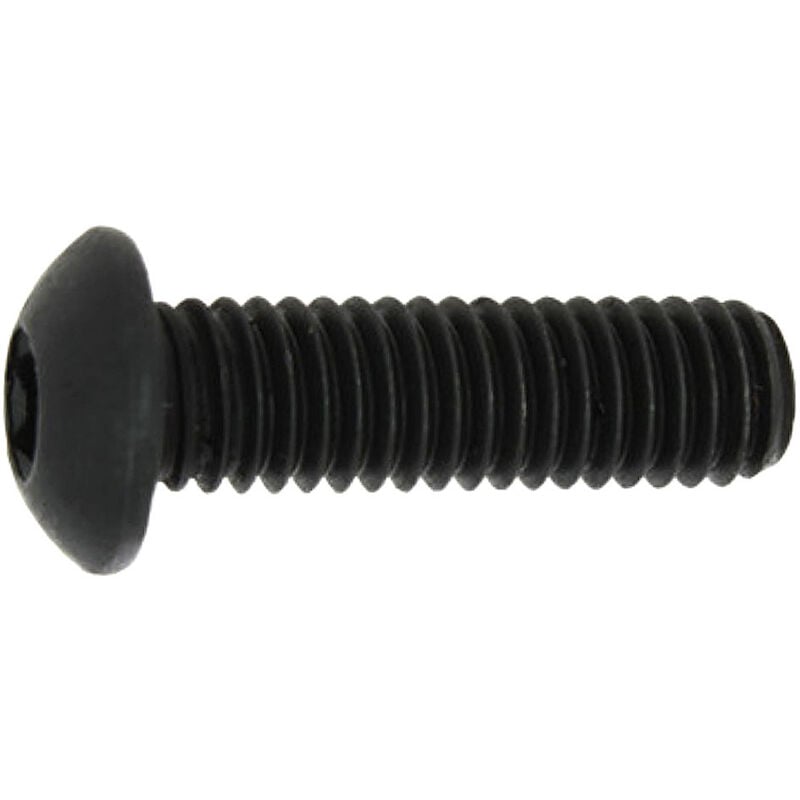 200 Vis métaux tête bombée hexagonale creuse Iso7380 10,9 Brut - diamètre 5,0 mm - Longueur 20 mm