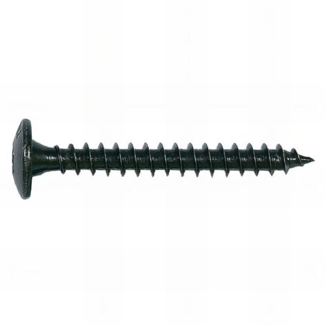 Vis penture noir 6X40 filetage total boite de 200 ING Fixations