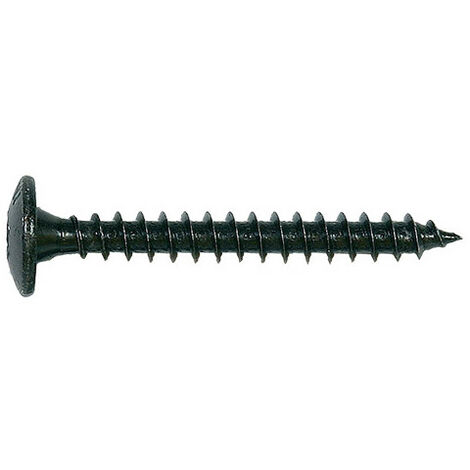 200 Vis pour fixation de penture de volet bois - Torx T30 D. 14 mm - D. 6 x 60 mm - Noir