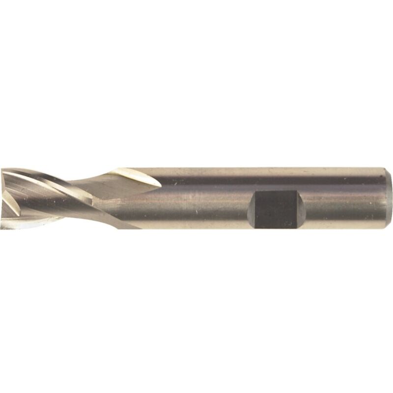 Swisstech - 25.00MM HSS-Co 8% 2 Flute Weldon Shank Short Series Slot Drills - Unco