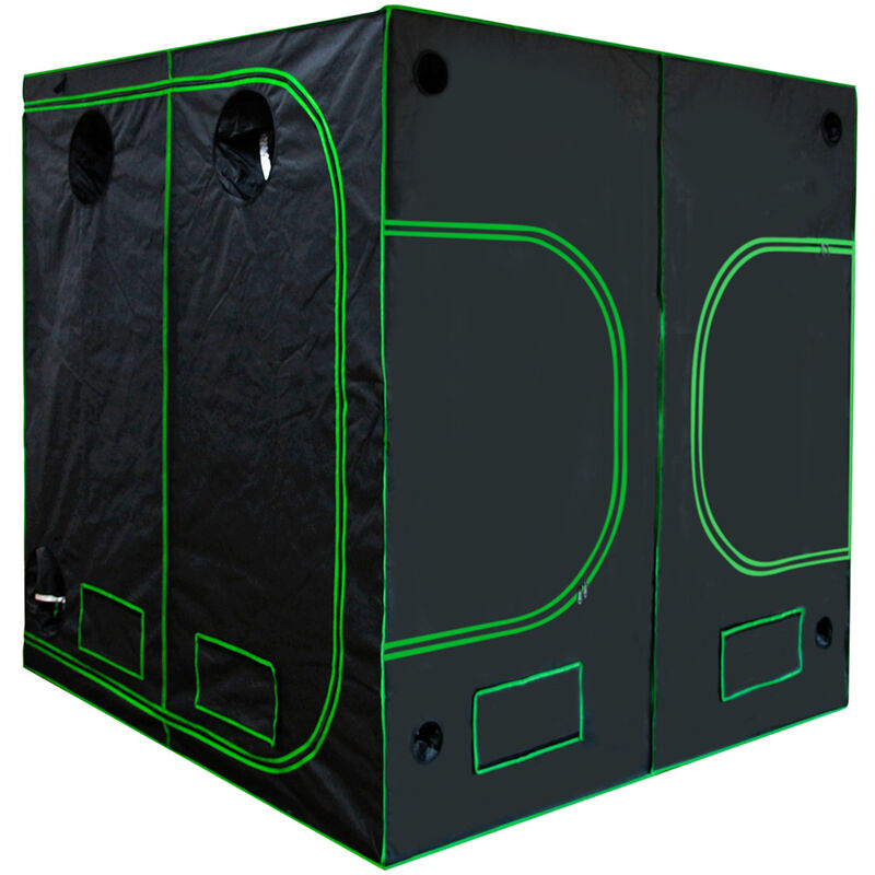 Kingpower - 200 x 200 x 200cm Grow Box Tent Intérieur Serre Cabinet d'élevage Hydrophonics