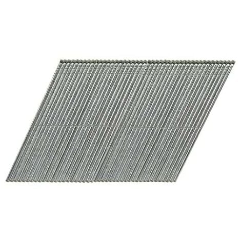 2000 CLOUS DE FINITION BRADS 16GA inclinés 20° 1,6 x 51 mm galva TJEP KYOCERA (sans gaz)