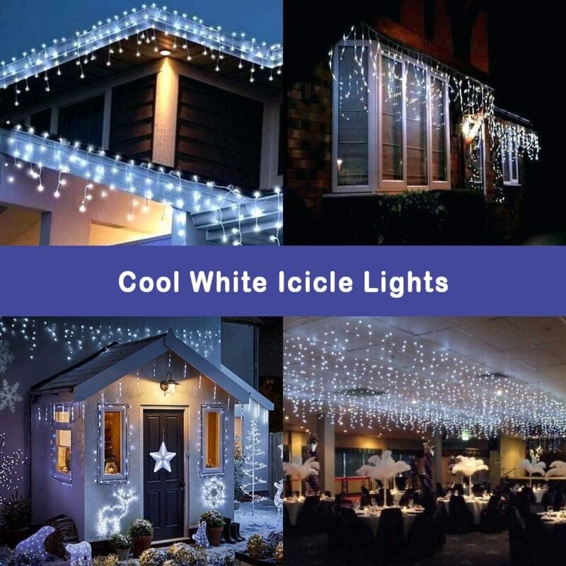 Image of 480 Cool White icicle led Lights&hellip;