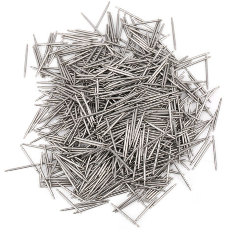 2000 Pièces Ressorts de Bracelet de Montre 1,5 mm Épais 21mm Acier Inoxydable Outil de Réparation