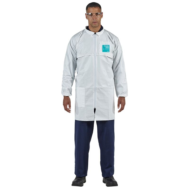 2000 Standard Lab Coat Bound - Model 209 Size l Protective Suits - Ansell