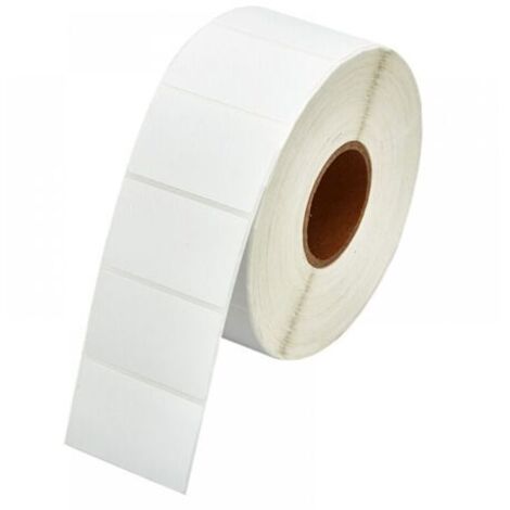 2000 white stickers, printed on blank, waterproof, and oil-resistant barcode labels, used to organize food containers, cans, and the guard