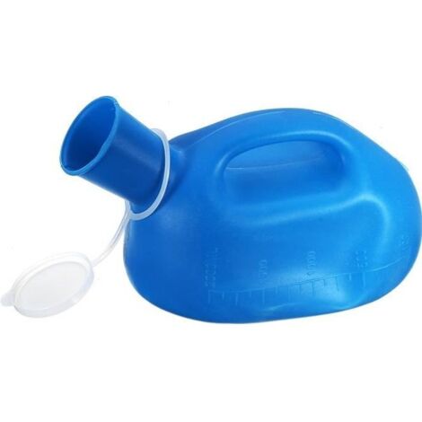 2000ml Urinoir Urinal avec Poignee pour Homme Randonnée Trekking Pissoir Camping Voyage Bouteille
