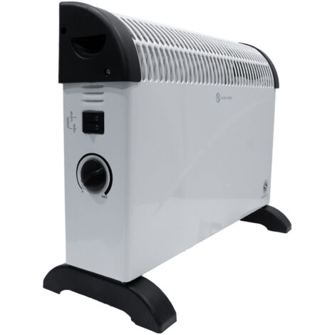 2000W Convector Heater - Adjustable Thermostat, Rapid Heat