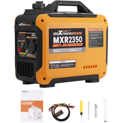 2000W Inversor Generador Portátil Silenciar 58dB 15kg Generador de corriente