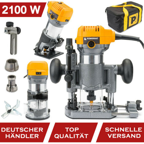 2000W POWERMAT PM-FGW-2000T TOP SPINDELFRÄSMASCHINE