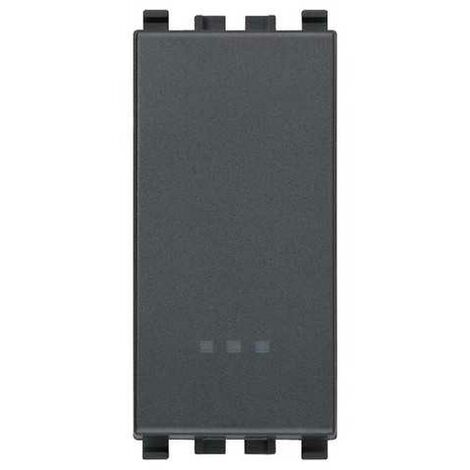 20010 Pulsante 1P Nc 10A Grigio Eikon