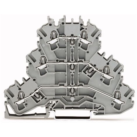 200232013S BORNE TOPJOB S L/L/L 2,5 MM² GRIS WAGO 2002-3201